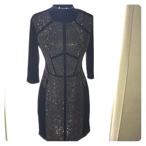 Gianni bini Black/gold dress